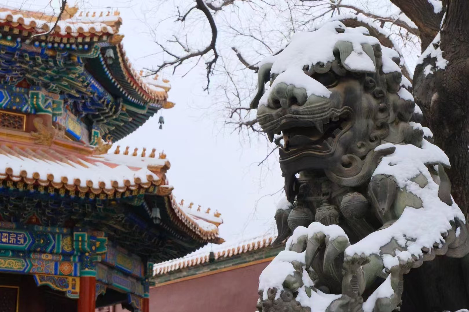 Wish in the Snow, Yonghe Temple